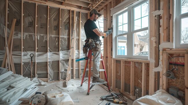 StockCake-Construction Work Progress_1724323465 Wall Insulation