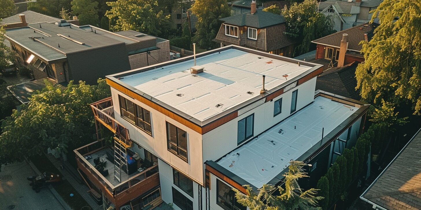 StockCake-Suburban rooftop view_1724417067 Insulation Company